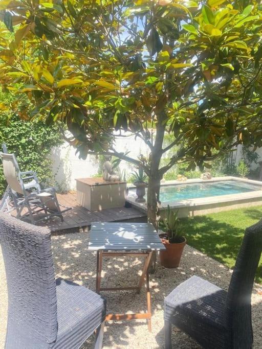 A Lombre Du Magnolia Apartment L'Isle-sur-la-Sorgue Luaran gambar